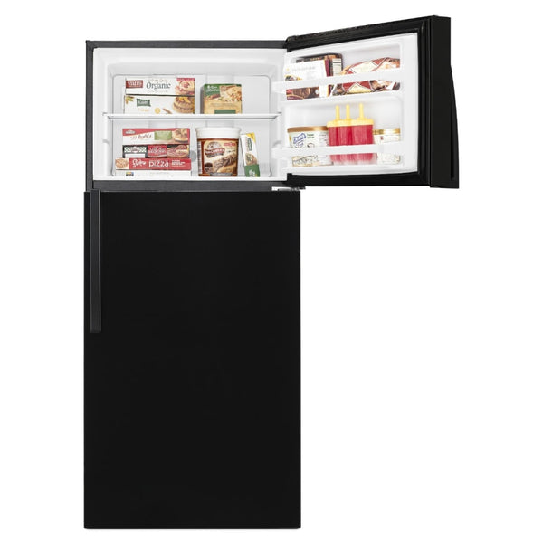Whirlpool 14.3-cu ft Top-Freezer Refrigerator ( Black )