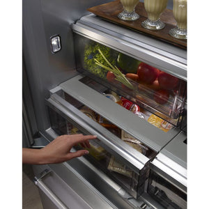 KitchenAid Standard-Depth 24.2-cu ft 3 -Door Built-In French Door Refrigerator with Ice Maker ( Panel Ready ) ENERGY STAR Certified