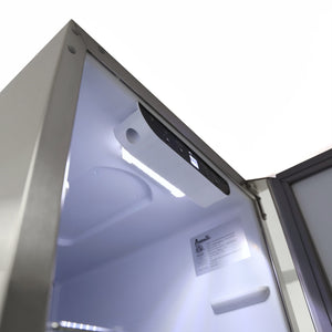 Avanti 2.9-cu ft Mini Fridge ( Stainless Steel ) Garage Ready