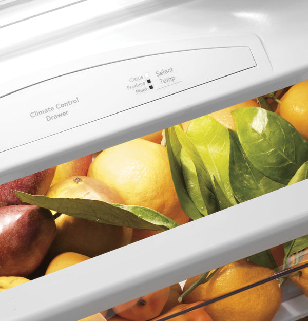 GE Profile 24.5-cu ft Counter-Depth Side-by-Side Refrigerator Built-In Smart Compatible with Ice Maker ,Water and Ice Dispenser ( Stainless Steel )