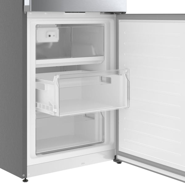 Bosch 800 Series 12.8-cu ft Counter-Depth Built-In Bottom-Freezer Refrigerator with Ice Maker ( Stainless Steel ) ENERGY STAR Certified