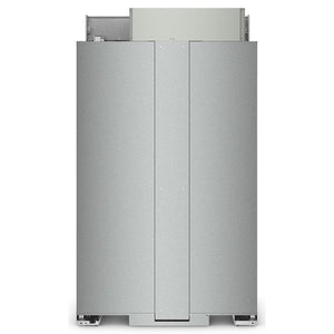 KitchenAid 29.4-cu ft Counter-Depth Side-by-Side Refrigerator Built-In with Ice Maker ,Water and Ice Dispenser ( Stainless Steel ) ENERGY STAR Certified