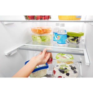 Whirlpool 24.5-cu ft Side-by-Side Refrigerator with Ice Maker ,Water and Ice Dispenser ( Black )