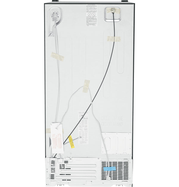GE 23-cu ft Side-by-Side Refrigerator with Ice Maker ,Water and Ice Dispenser ( Black ) ENERGY STAR Certified