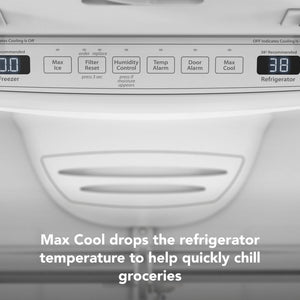 KitchenAid Counter-Depth 20-cu ft 3 -Door French Door Refrigerator with Ice Maker ( Stainless Steel ) ENERGY STAR Certified