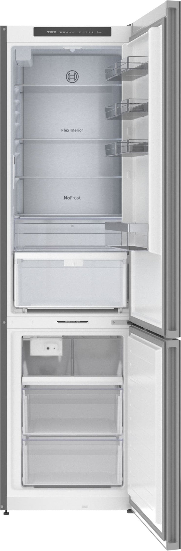 Bosch 800 Series 13-cu ft Counter-Depth Built-In Bottom-Freezer Refrigerator with Ice Maker ( Black ) ENERGY STAR Certified