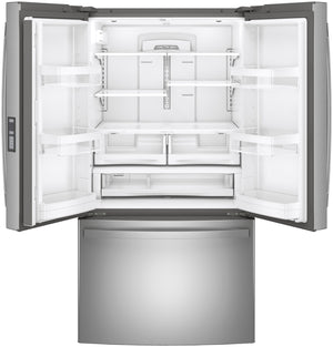 GE Standard-Depth 28.7-cu ft 3 -Door French Door Refrigerator with Ice Maker ( Stainless Steel ) ENERGY STAR Certified