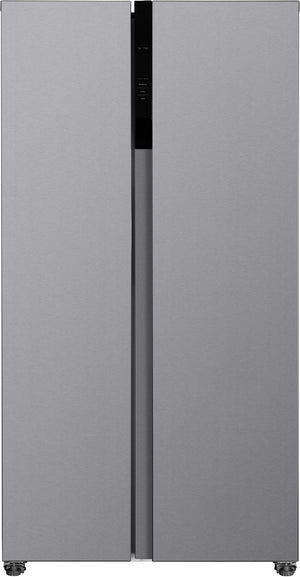 Frigidaire 21.4-cu ft Counter-Depth Side-by-Side Refrigerator ( Fingerprint-Resistant Stainless Look )