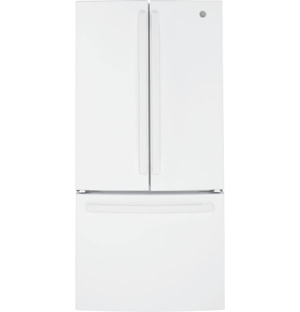 GE Standard-Depth 24.8-cu ft 3 -Door French Door Refrigerator with Ice Maker with Water Dispenser ( White ) ENERGY STAR Certified