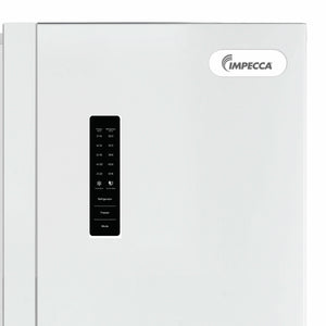 Impecca 18.8-cu ft Counter-Depth Side-by-Side Refrigerator Built-In ( White )