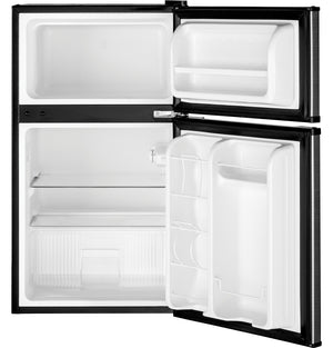 GE 3.1-cu ft Mini Fridge with Freezer ( CleanSteel ) ENERGY STAR
