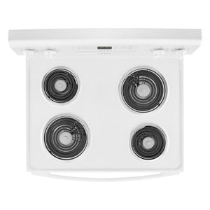 Amana 18.2-cu ft Top-Freezer Refrigerator & Electric Range Suit in White