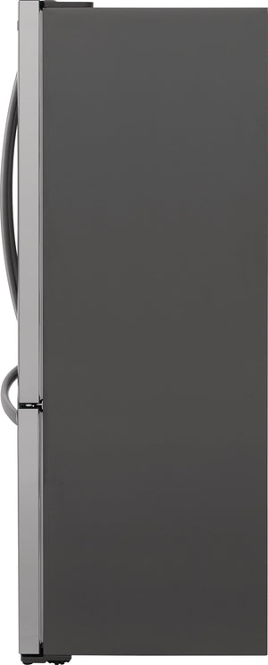 Frigidaire Counter-Depth 17.6-cu ft 3 -Door French Door Refrigerator with Ice Maker ( Fingerprint-Resistant Stainless Look ) ENERGY STAR Certified