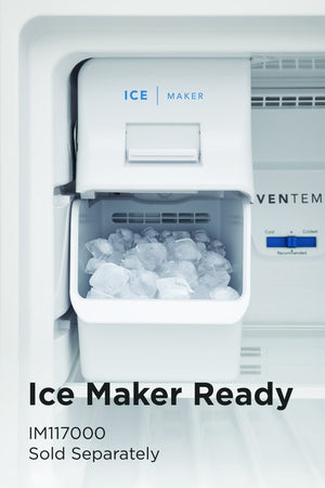 Frigidaire 20-cu ft Top-Freezer Refrigerator ( Fingerprint Resistant Stainless Steel ) Garage Ready