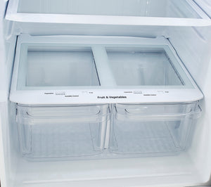 LG Internal Water Dispenser 23.8-cu ft Top-Freezer Refrigerator ( Stainless Steel ) ENERGY STAR Certified