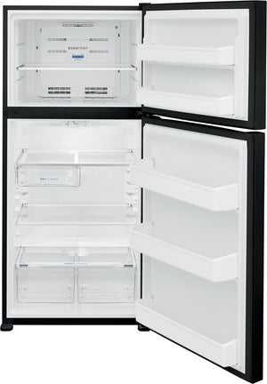 Frigidaire 18.3-cu ft Top-Freezer Refrigerator ( Black ) Garage Ready ENERGY STAR Certified