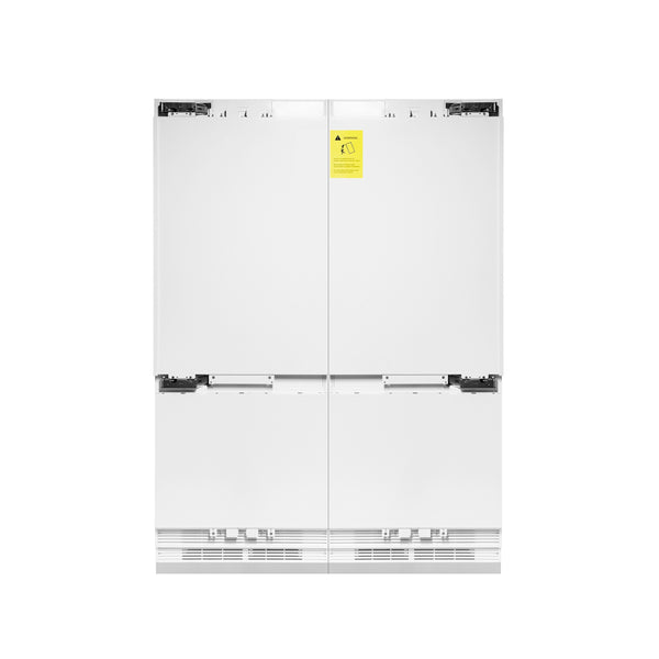 ZLINE KITCHEN & BATH Counter-Depth 32.2-cu ft 4 -Door Built-In French Door Refrigerator with Ice Maker with Water and Ice Dispenser ( Panel-Ready ) ENERGY STAR Certified