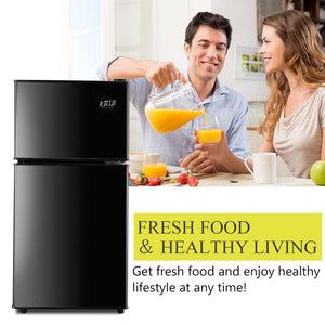 Jeremy Cass 3.5-cu ft with Freezer ( Black )