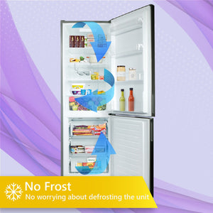 Equator Advanced Appliances 10.8-cu ft Standard-Depth Bottom-Freezer Refrigerator Stainless Steel ) Garage Ready ENERGY STAR Certified
