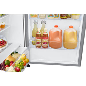 Samsung Garage Ready 15.6-cu ft Counter-Depth Top-Freezer Refrigerator ( Stainless Steel ) Garage Ready ENERGY STAR Certified