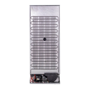 Equator Advanced Appliances RV 12V/DC OFF-GRID 10-cu ft Counter-Depth Top-Freezer Refrigerator Built-In ( Stainless )
