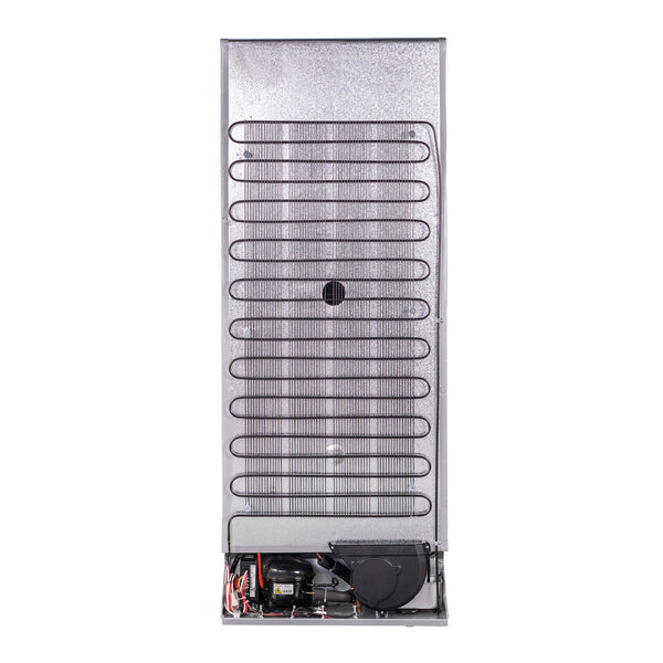 Equator Advanced Appliances RV 12V/DC OFF-GRID 10-cu ft Counter-Depth Top-Freezer Refrigerator Built-In ( Stainless )