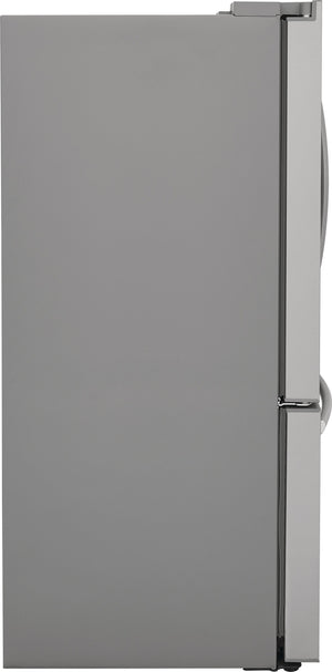 Frigidaire Gallery Standard-Depth 27.8-cu ft 3 -Door French Door Refrigerator with Dual Ice Maker with Water and Ice Dispenser ( Fingerprint Resistant Stainless Steel ) ENERGY STAR Certified