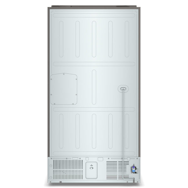 KitchenAid Counter-Depth 19.4-cu ft 4 -Door French Door Refrigerator with Ice Maker with Water and Ice Dispenser ( Fingerprint Resistant Stainless Steel ) ENERGY STAR Certified