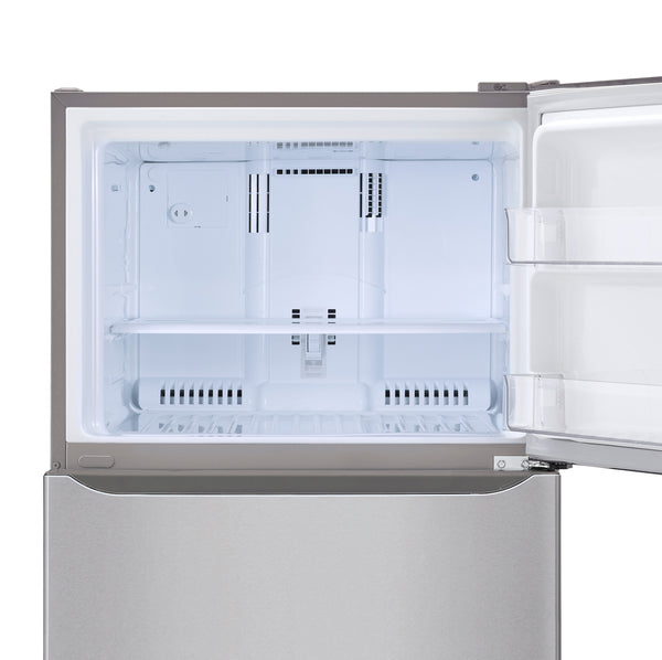 LG 20.2-cu ft Top-Freezer Refrigerator ( Stainless Steel ) ENERGY STAR Certified