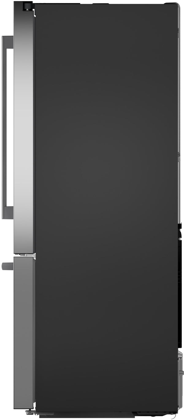 Bosch Counter-Depth 500 Series 21.6-cu ft 3 -Door Smart Compatible French Door Refrigerator with Ice Maker with Water and Ice Dispenser ( Stainless Steel ) ENERGY STAR Certified