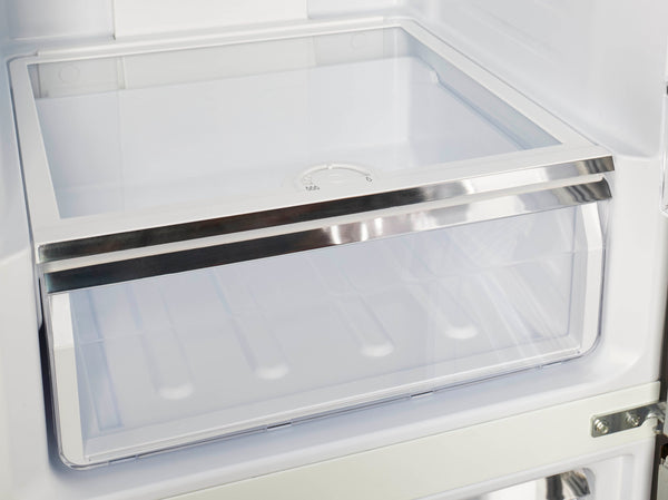 UNIQUE Classic Retro 11.7-cu ft Counter-Depth Bottom-Freezer Refrigerator Midnight Black ) ENERGY STAR Certified