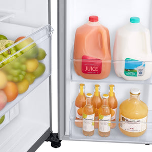 Samsung 27.4-cu ft Side-by-Side Refrigerator with Ice Maker ,Water and Ice Dispenser ( Fingerprint Resistant Stainless Steel )