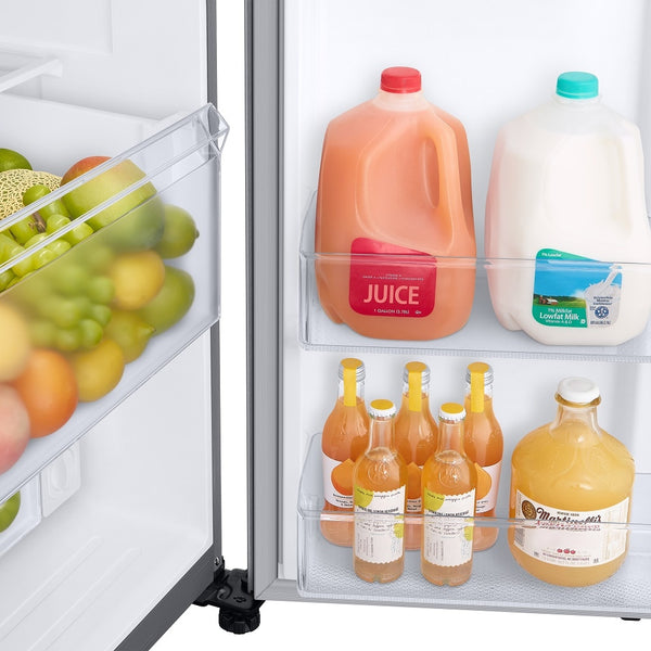 Samsung 27.4-cu ft Side-by-Side Refrigerator with Ice Maker ,Water and Ice Dispenser ( Fingerprint Resistant Stainless Steel )