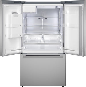 Bosch Standard-Depth 500 Series 26-cu ft 3 -Door Smart Compatible French Door Refrigerator with Ice Maker with Water and Ice Dispenser ( Stainless Steel ) ENERGY STAR Certified