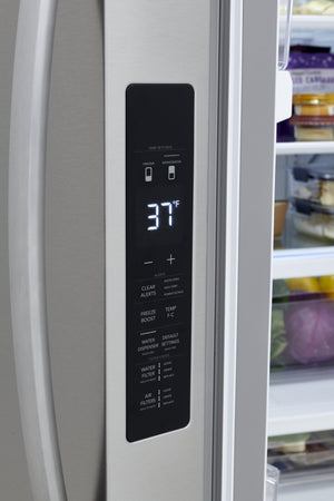 Frigidaire Standard-Depth 28.8-cu ft 3 -Door French Door Refrigerator with Ice Maker with Water Dispenser ( Smudge-Proof Stainless Steel ) ENERGY STAR Certified