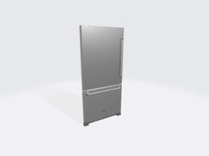 KitchenAid 22.07-cu ft Standard-Depth Bottom-Freezer Refrigerator Ice Maker Optional (sold separately) ( Stainless steel ) ENERGY STAR Certified