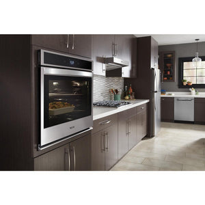 Whirlpool 19.1-cu ft Top-Freezer Refrigerator ( Monochromatic Stainless Steel )