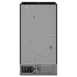 Whirlpool Counter-Depth 20-cu ft 3 -Door French Door Refrigerator with Ice Maker ( Black ) ENERGY STAR Certified