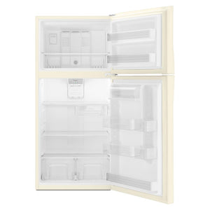 Whirlpool 19.1-cu ft Top-Freezer Refrigerator ( Biscuit )
