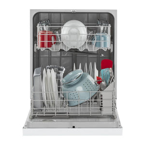 Amana 18.2-cu ft Top-Freezer Refrigerator & Electric Range Suit in White
