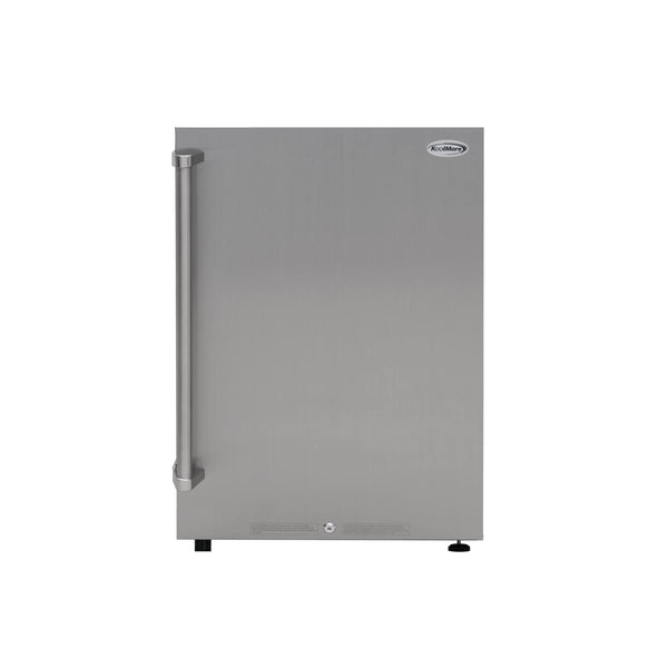 KoolMore 4.4-cu ft Garage Ready Freezerless Refrigerator ( Stainless-Steel )
