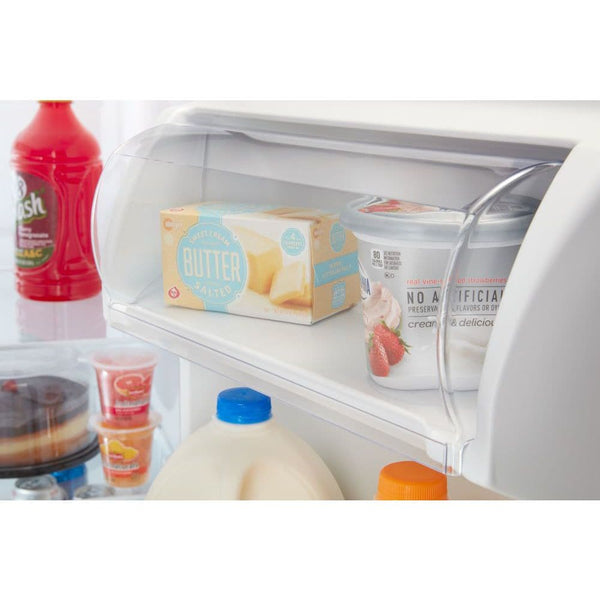 Amana 21.4-cu ft Side-by-Side Refrigerator with Ice Maker ,Water and Ice Dispenser ( Stainless Steel )