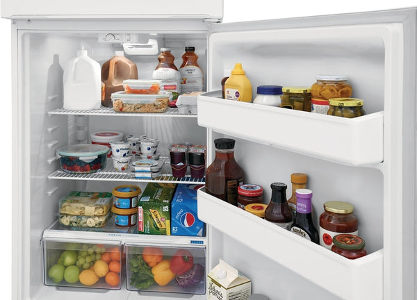 Frigidaire 18.3-cu ft Top-Freezer Refrigerator ( White ) Garage Ready
