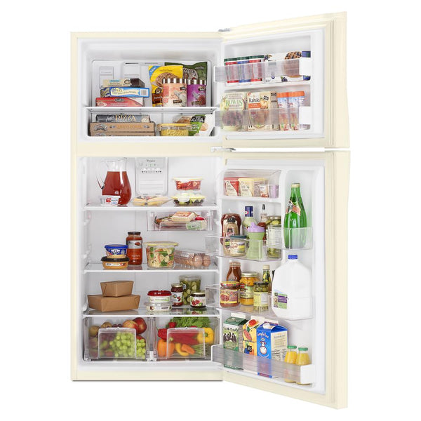 Whirlpool 19.1-cu ft Top-Freezer Refrigerator ( Biscuit )
