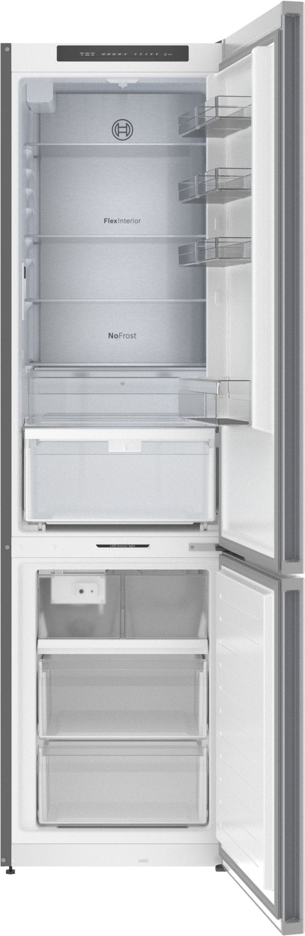 Bosch 800 Series 12.8-cu ft Counter-Depth Built-In Bottom-Freezer Refrigerator with Ice Maker ( Stainless Steel ) ENERGY STAR Certified