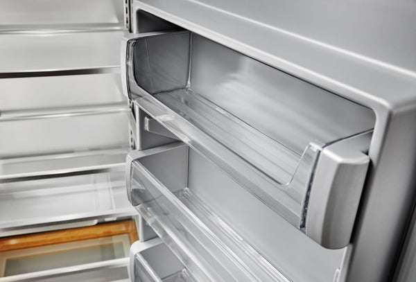 KitchenAid 25.5-cu ft Counter-Depth Side-by-Side Refrigerator Built-In ( Panel Ready )
